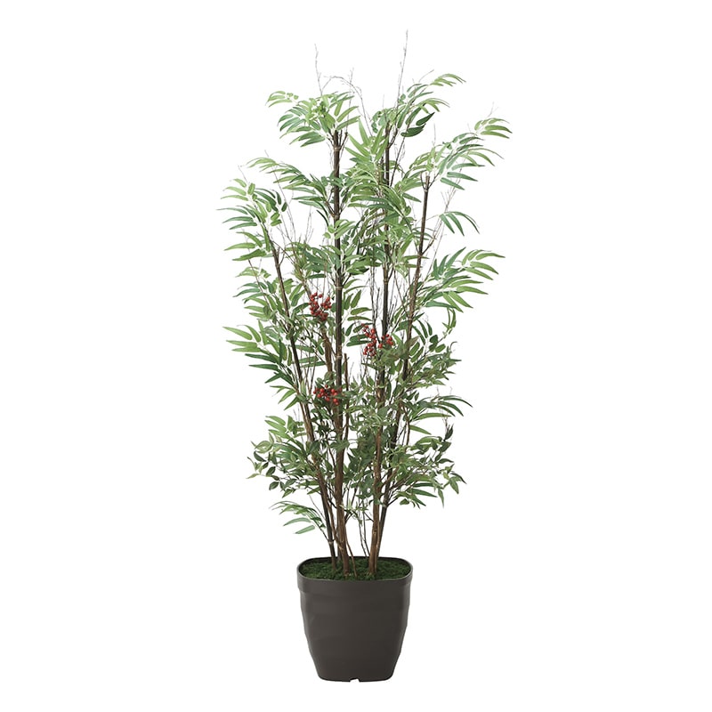 アートクリエーション 光の楽園 フェイクグリーン 黒竹&南天 1.6m 2010K300 1個（ご注文単位1個）【直送品】