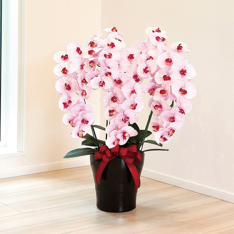 アートクリエーション 光の楽園 アートフラワー プレミアム胡蝶蘭 5本立ち P 652K200 1個(ご注文単位1個)【直送品】