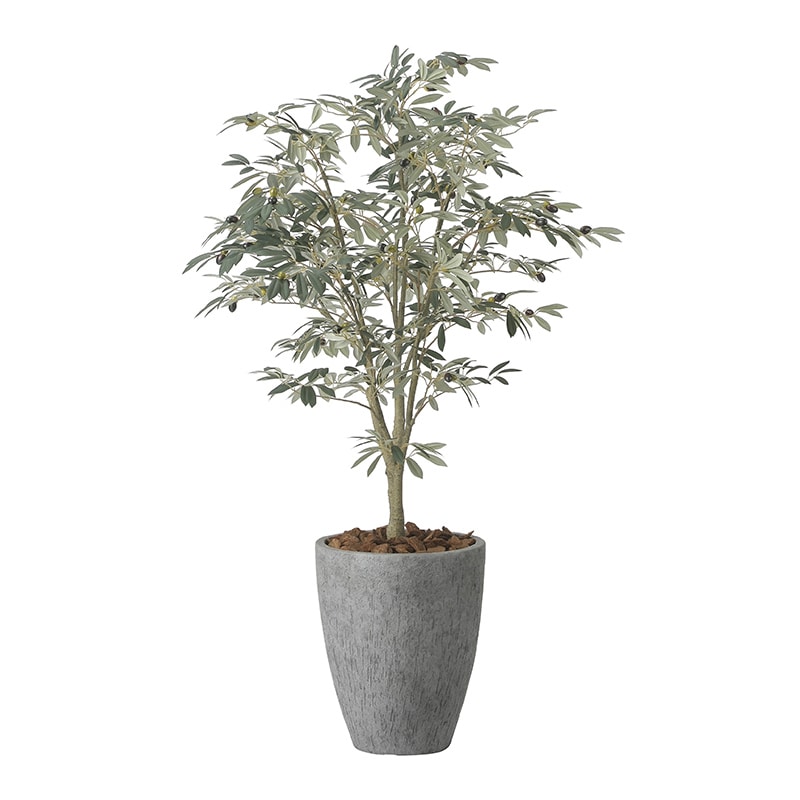 アートクリエーション 光の楽園 フェイクグリーン ナチュラルオリーブツリー 1.5m 2423A600 1個（ご注文単位1個）【直送品】