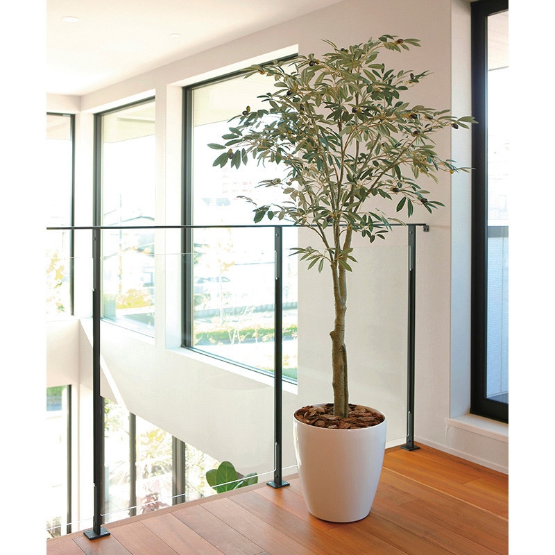 アートクリエーション 光の楽園 フェイクグリーン オリーブツリー 1.7m 2426A310 1個(ご注文単位1個)【直送品】