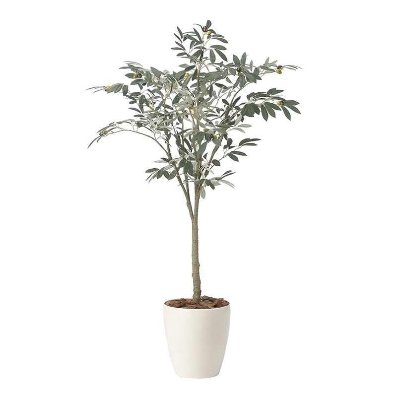 アートクリエーション 光の楽園 フェイクグリーン オリーブツリー 1.35m 2433A220 1個（ご注文単位1個）【直送品】