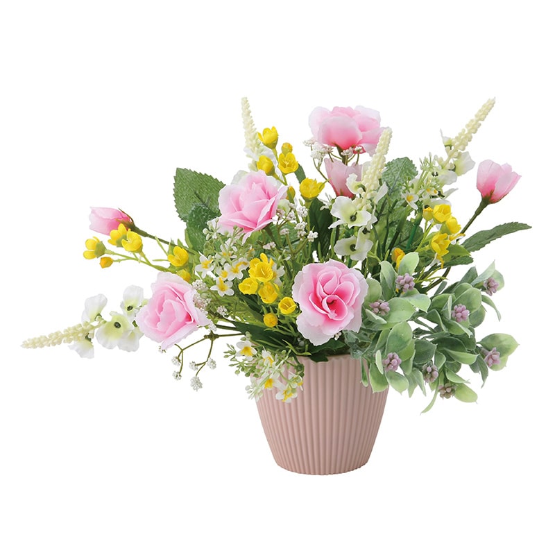 アートクリエーション 光の楽園 アートフラワー バンビーナピンク 2774A38 1個(ご注文単位1個)【直送品】