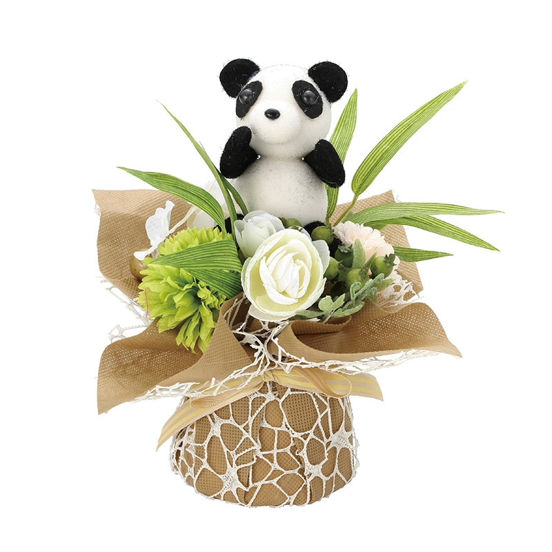アートクリエーション 光の楽園 アートフラワー プリティパンダ 881M25 1個(ご注文単位1個)【直送品】