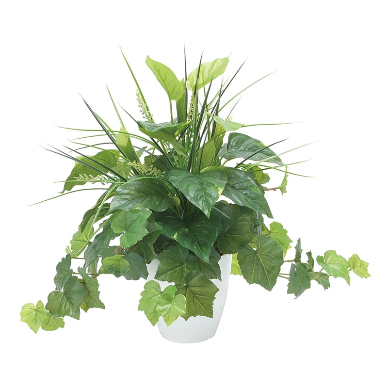 アートクリエーション 光の楽園 フェイクグリーン フレッシュミックス 2533A100 1個（ご注文単位1個）【直送品】