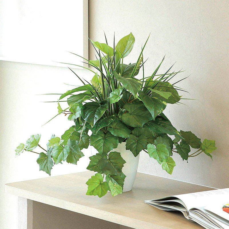 アートクリエーション 光の楽園 フェイクグリーン フレッシュミックス 2533A100 1個(ご注文単位1個)【直送品】