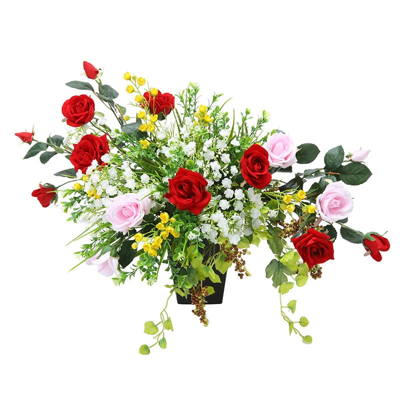 アートクリエーション 光の楽園 アートフラワー エデンローズ 2540A120 1個（ご注文単位1個）【直送品】