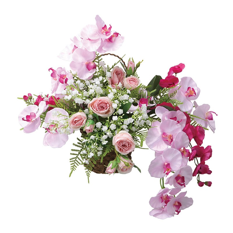 アートクリエーション 光の楽園 アートフラワー 壁掛けエスファレノ 2553A140 1個（ご注文単位1個）【直送品】