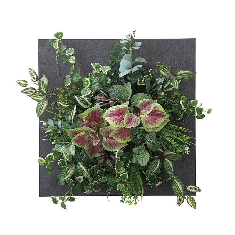 アートクリエーション 光の楽園 アートフラワー ウォールタイプ コリウス 45cm 2557A200 1個（ご注文単位1個）【直送品】