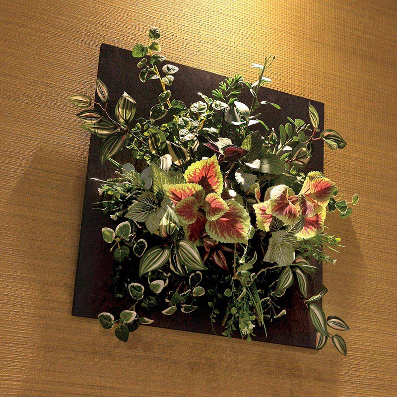 アートクリエーション 光の楽園 アートフラワー ウォールタイプ コリウス 45cm 2557A200 1個(ご注文単位1個)【直送品】