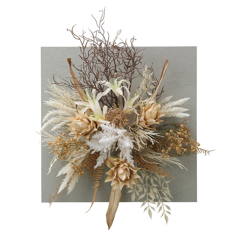 アートクリエーション 光の楽園 アートフラワー ウォールタイプ ジンジャー 45cm 2559A200 1個（ご注文単位1個）【直送品】