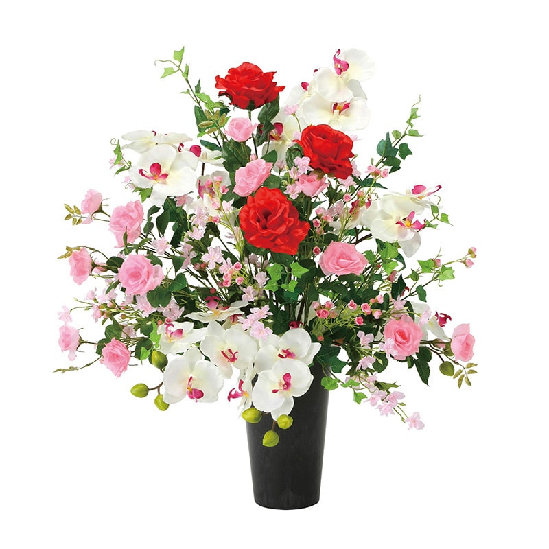 アートクリエーション 光の楽園 アートフラワー エレガンスレッド 2365P215 1個（ご注文単位1個）【直送品】