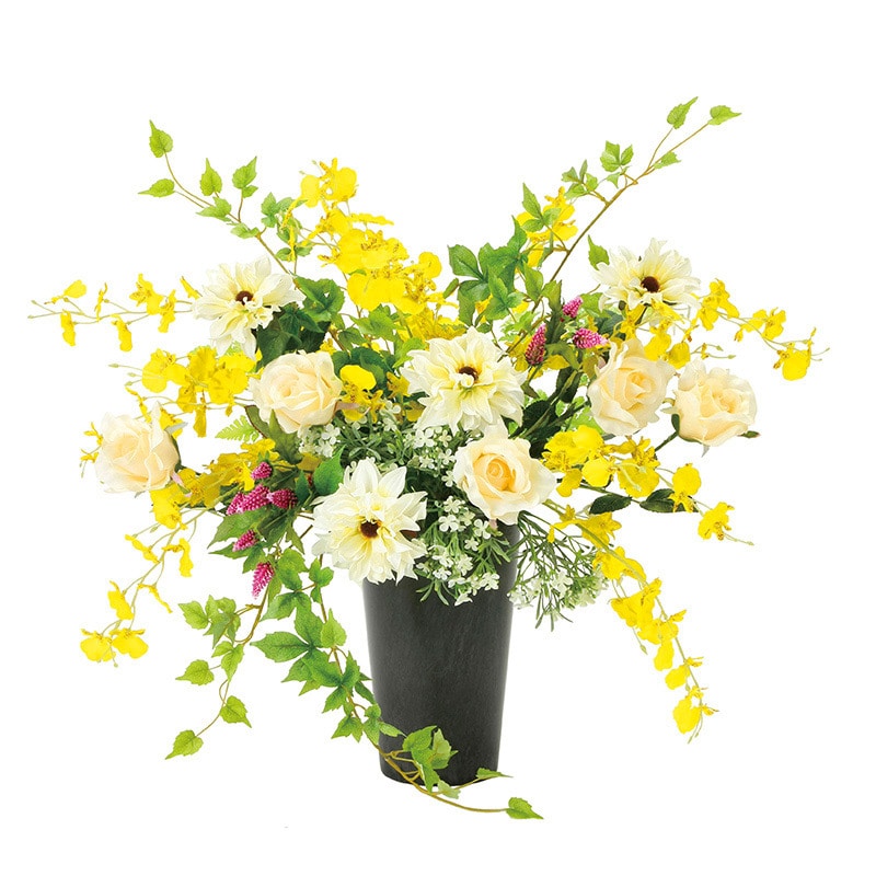 アートクリエーション 光の楽園 アートフラワー ツインソフトローズ 2369P140 1個（ご注文単位1個）【直送品】