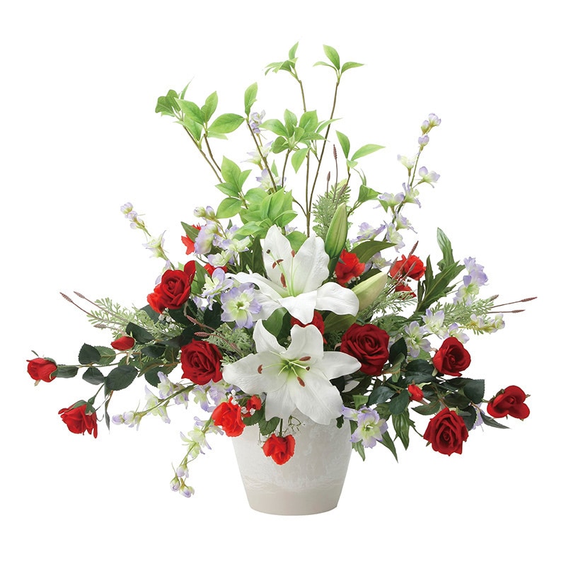 アートクリエーション 光の楽園 アートフラワー フラッシュレッド 2479P165 1個（ご注文単位1個）【直送品】