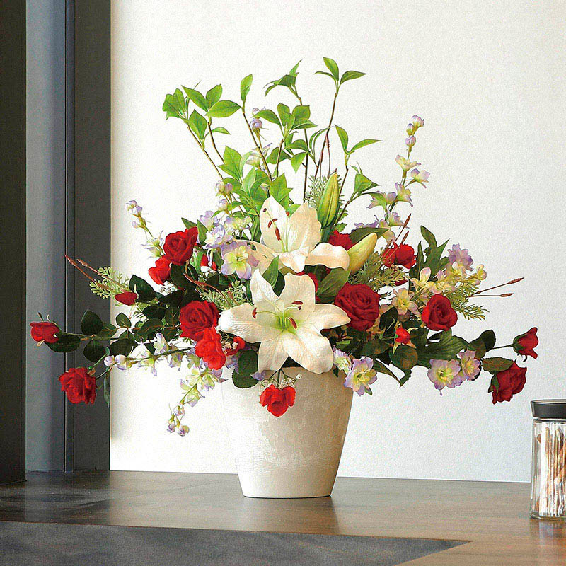 アートクリエーション 光の楽園 アートフラワー フラッシュレッド 2479P165 1個(ご注文単位1個)【直送品】