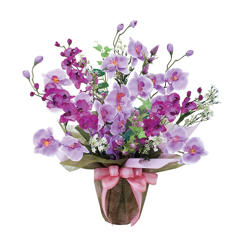 アートクリエーション 光の楽園 アートフラワー ツインコチョウラン 319P80 1個（ご注文単位1個）【直送品】