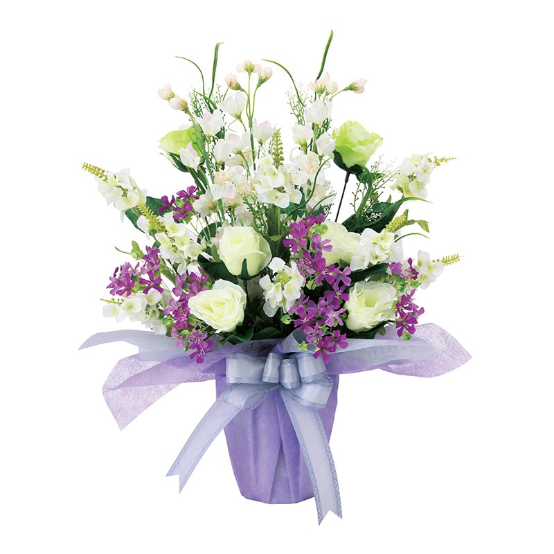 アートクリエーション 光の楽園 アートフラワー 仏花 清流 490P80 1個（ご注文単位1個）【直送品】