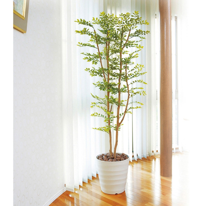 アートクリエーション 光の楽園 フェイクグリーン ゴールデンリーフ 1.8m 155P450 1個(ご注文単位1個)【直送品】