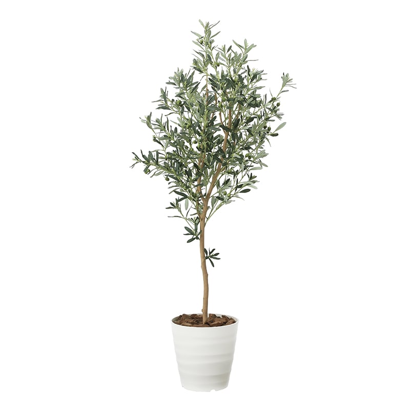 アートクリエーション 光の楽園 フェイクグリーン オリーブツリー 1.6m 2022P335 1個（ご注文単位1個）【直送品】