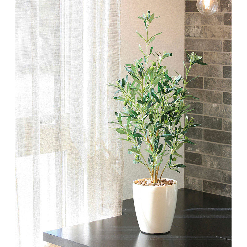 アートクリエーション 光の楽園 フェイクグリーン オリーブ 379P75 1個(ご注文単位1個)【直送品】