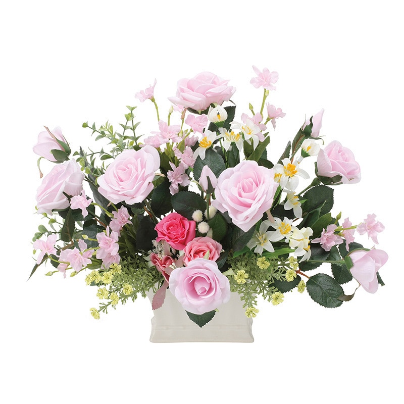 アートクリエーション 光の楽園 アートフラワー シンシアピンク 676P75 1個（ご注文単位1個）【直送品】