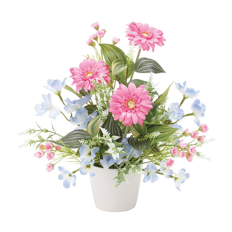 アートクリエーション 光の楽園 アートフラワー シェリガーベラ 2384P50 1個（ご注文単位1個）【直送品】