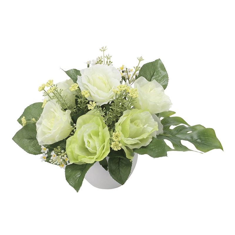 アートクリエーション 光の楽園 アートフラワー グリーンソフト 549P40 1個（ご注文単位1個）【直送品】