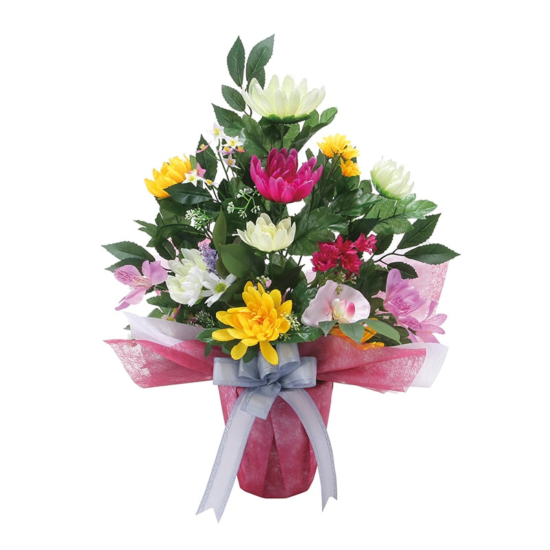 アートクリエーション 光の楽園 アートフラワー 仏花 大和 2595A80 1個（ご注文単位1個）【直送品】