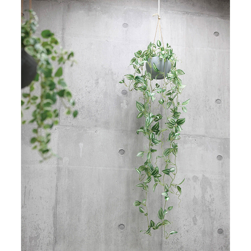 アートクリエーション 光の楽園 アートフラワー トラディスカンティアハンギング 2596A80 1個(ご注文単位1個)【直送品】