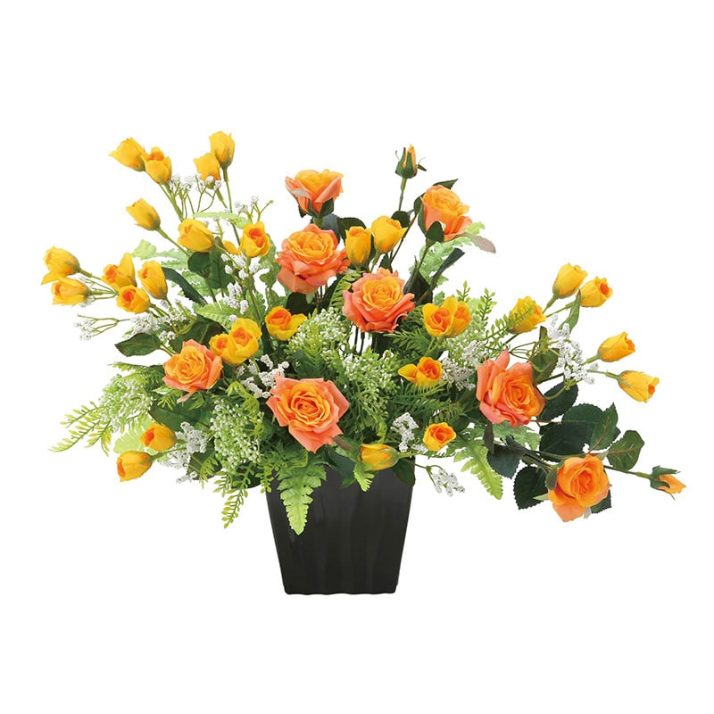 アートクリエーション 光の楽園 アートフラワー ツートンローズ 2475P85 1個（ご注文単位1個）【直送品】