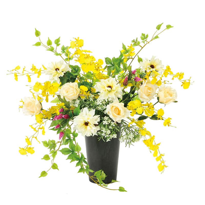 アートクリエーション 光の楽園 アートフラワー ツインソフトローズ 2369R150 1個（ご注文単位1個）【直送品】