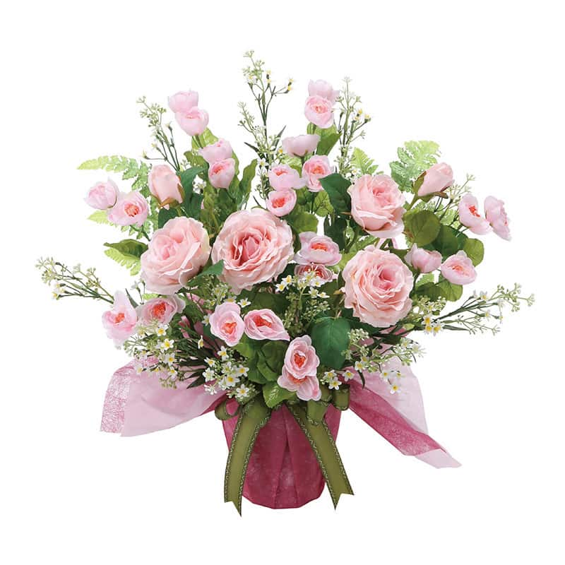 アートクリエーション 光の楽園 アートフラワー アイスルピンク 464R100 1個（ご注文単位1個）【直送品】