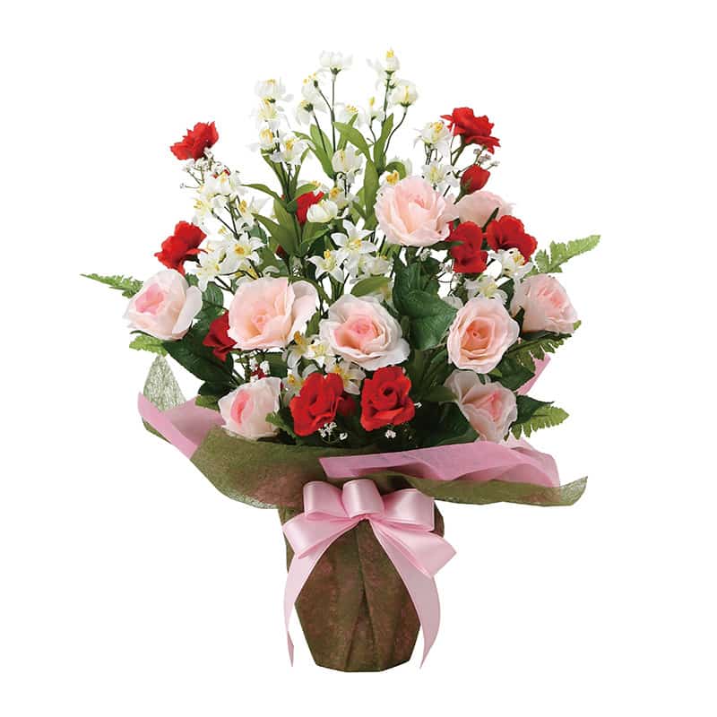 アートクリエーション 光の楽園 アートフラワー トリートピンク 2067R75 1個（ご注文単位1個）【直送品】