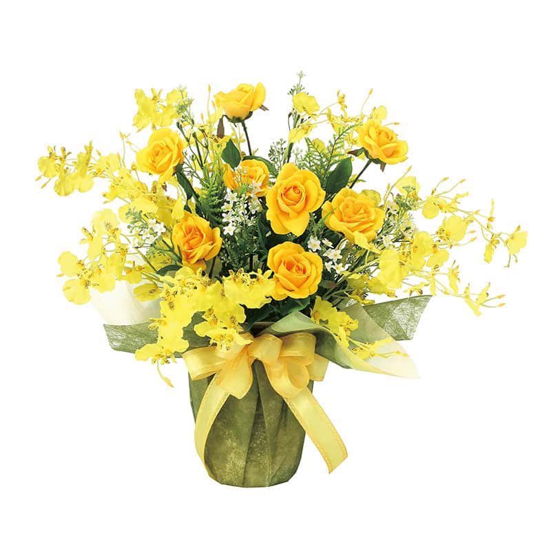 アートクリエーション 光の楽園 アートフラワー サニーエース 467R80 1個（ご注文単位1個）【直送品】