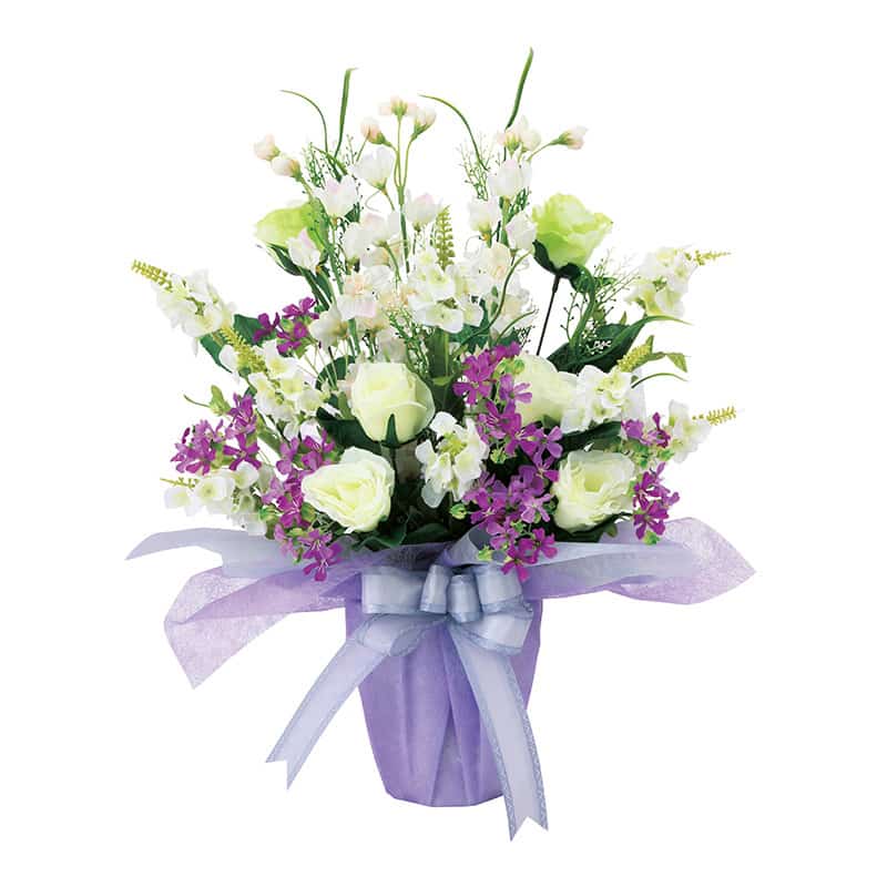 アートクリエーション 光の楽園 アートフラワー 仏花 清流 490R85 1個（ご注文単位1個）【直送品】