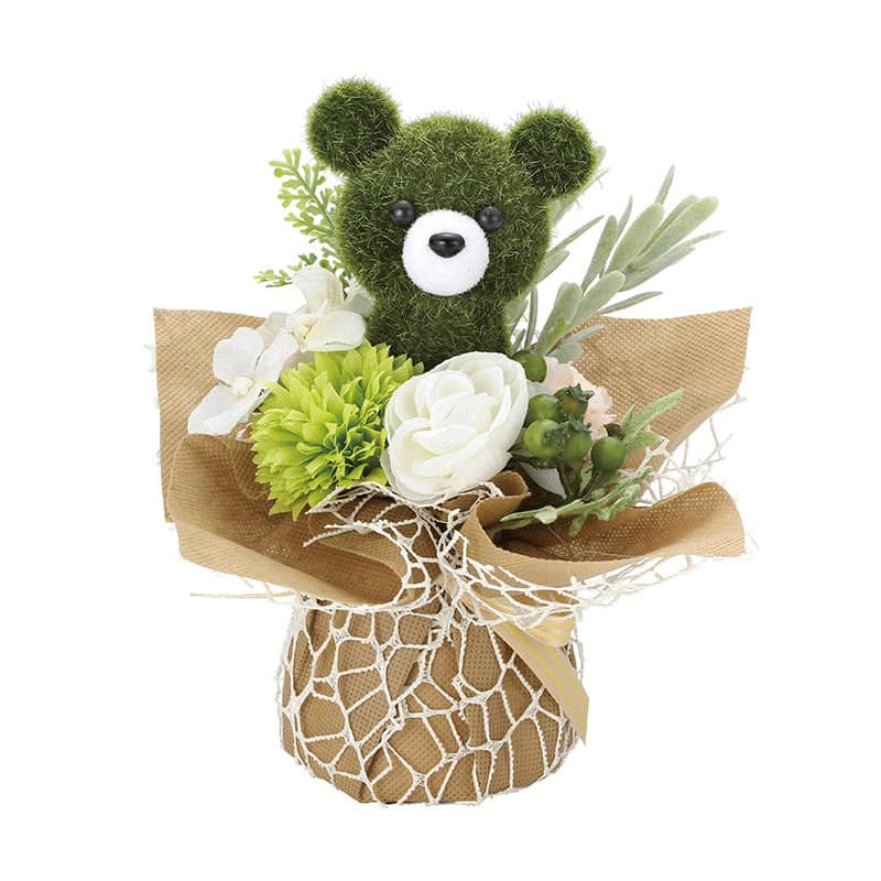 アートクリエーション 光の楽園 アートフラワー プリティベアー 863R20 1個（ご注文単位1個）【直送品】