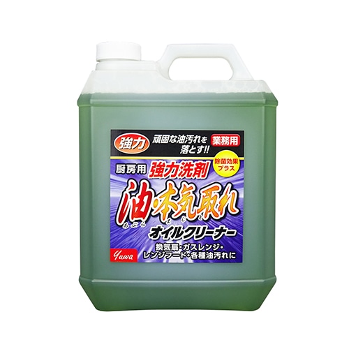 友和 強力洗剤　油本気取れオイルクリーナー 4L  1本（ご注文単位4本）【直送品】