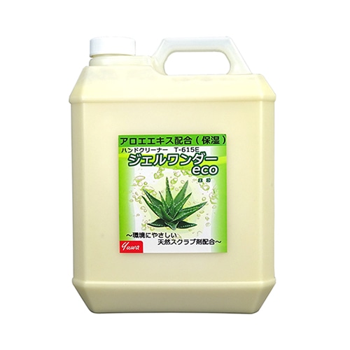 友和 産業用手洗洗剤　ジェルワンダーエコ 4kg  1本（ご注文単位4本）【直送品】