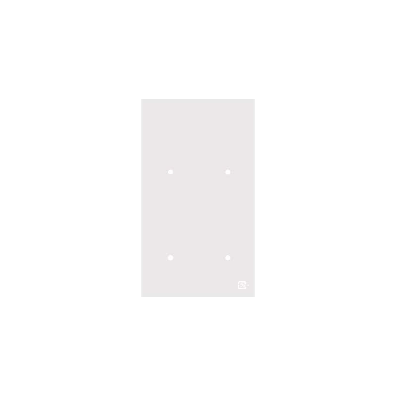 牧包装 OPP防曇無地袋 プラマーク入 #20 115×200 4穴 100枚/袋（ご注文単位100袋）【直送品】