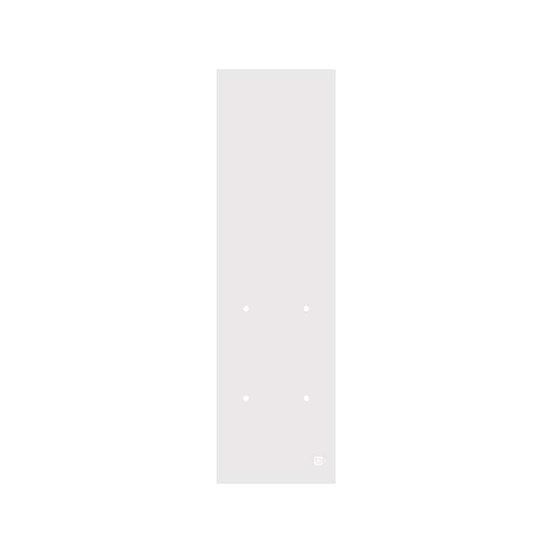 牧包装 OPP防曇無地袋 プラマーク入 #25 115×450 4穴 100枚/袋（ご注文単位100袋）【直送品】