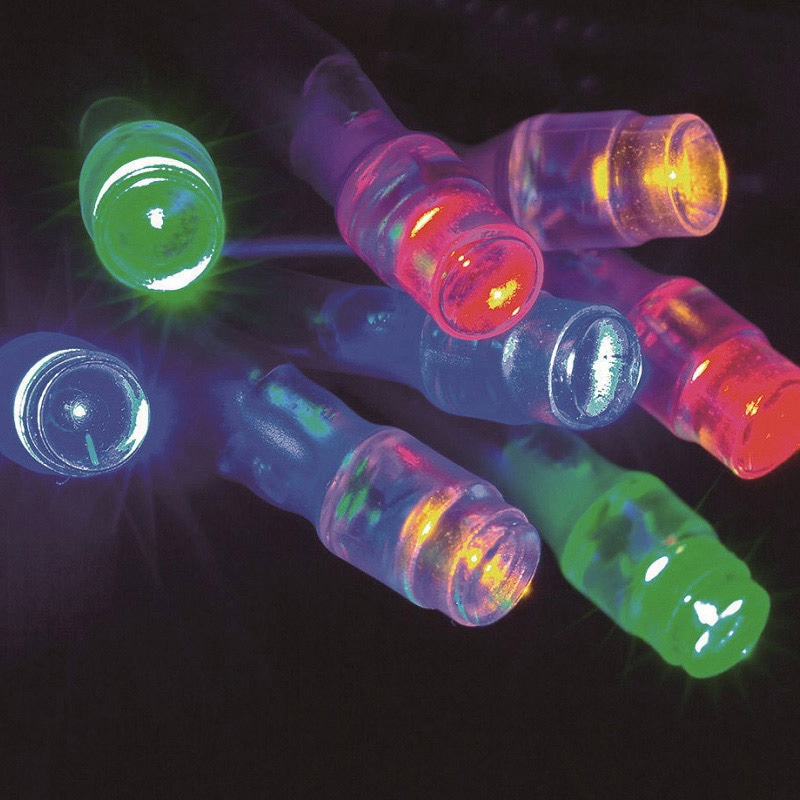 やまと興業 LEDラタンライト　100球　延長用 マルチ色　緑コード  1個（ご注文単位1個）【直送品】