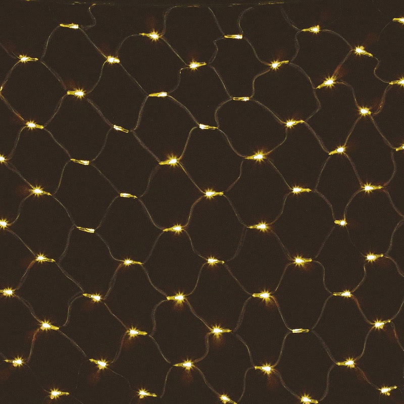 やまと興業 LEDネットライト　180球　コントローラ付 ゴールド色　緑コード  1個（ご注文単位1個）【直送品】