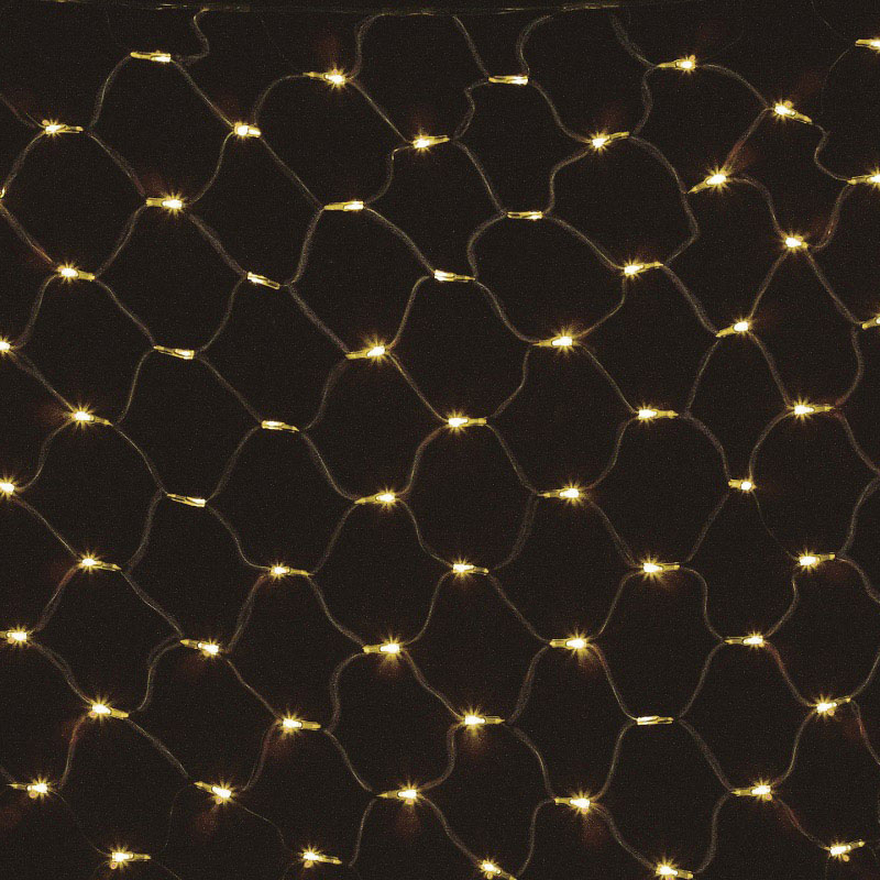 やまと興業 LEDネットライト　192球　コントローラ付 イエロー色　緑コード  1個（ご注文単位1個）【直送品】