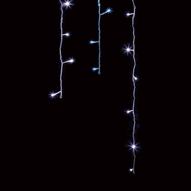 やまと興業 LEDアイスクルライト　延長用　180球 ホワイト／ブルー色　クリアコード  1個（ご注文単位1個）【直送品】