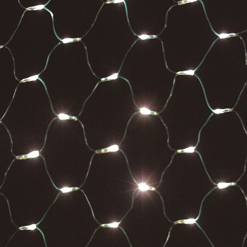 やまと興業 LEDネットライト　180球　延長用 ホワイト色　緑コード  1個（ご注文単位1個）【直送品】