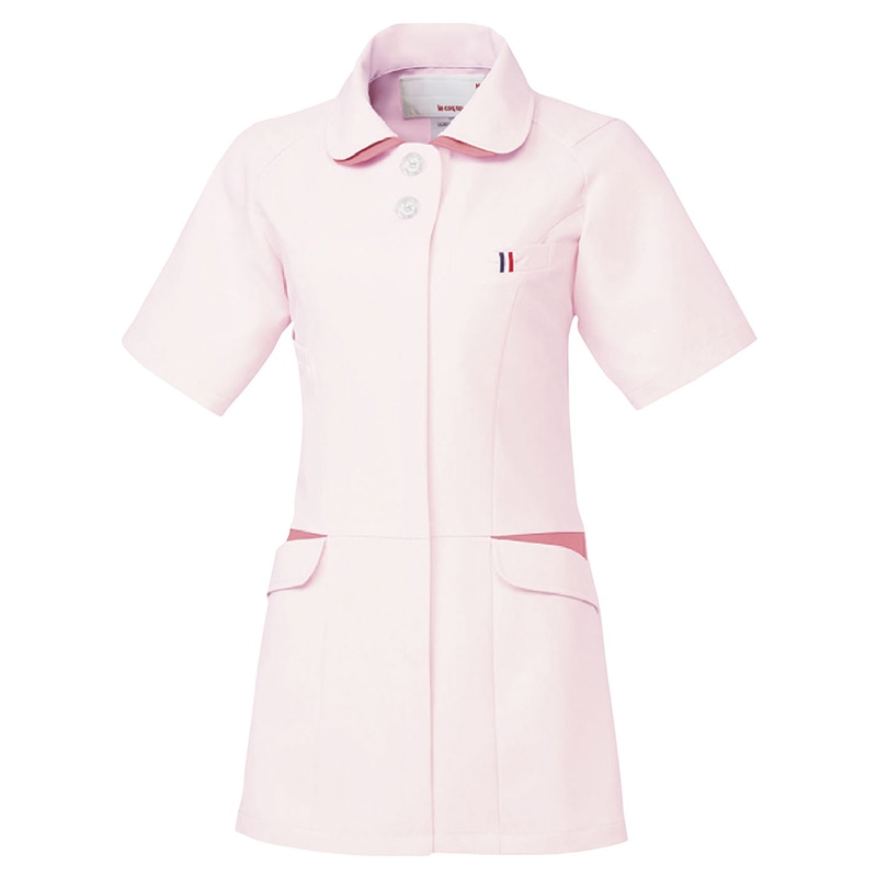 ルコックジャケット UQW1040-99 ピンク×ピンク L 1個(ご注文単位1個)【直送品】