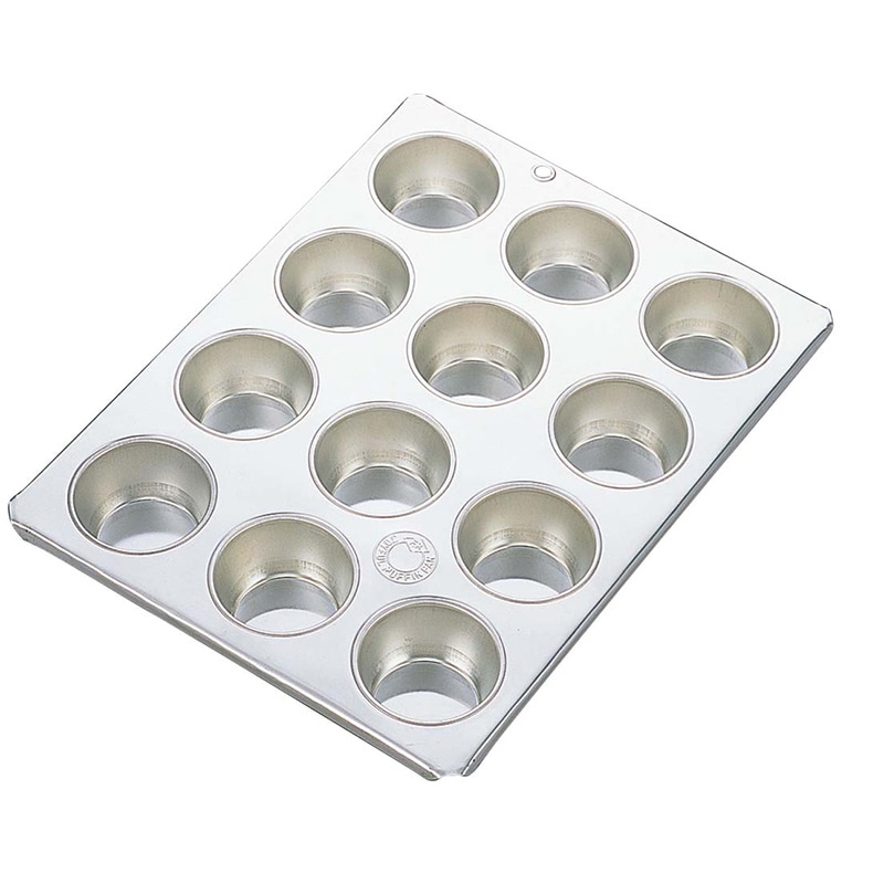 久保寺軽金属工業所FKブリキマフィン型#A10カップ12ヶ付 1個（ご注文単位1個）【直送品】