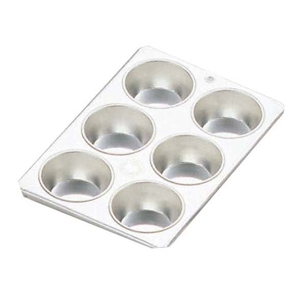 久保寺軽金属工業所FKブリキマフィン型#98カップ6ヶ付 1個（ご注文単位1個）【直送品】