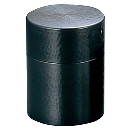 純銅　茶筒　ブロンズ　BC-107 大　φ90×117  1個（ご注文単位1個）【直送品】