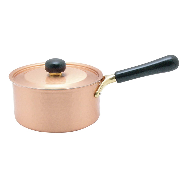 銅IHアンティック 片手鍋 IH-101 18cm 1個(ご注文単位1個)【直送品】