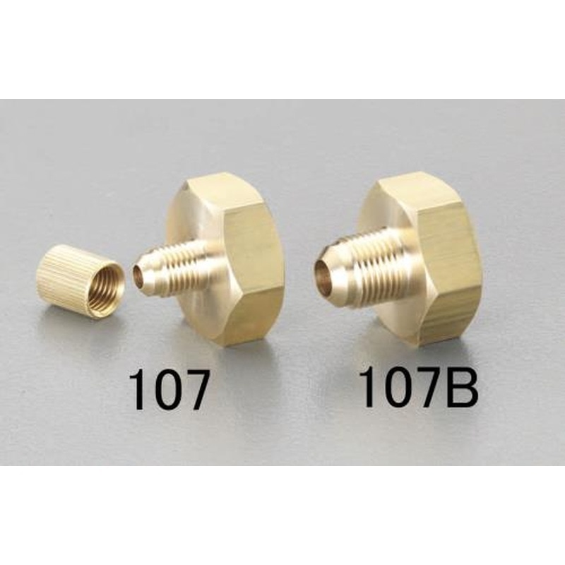 エスコ EA107[R12・R22]F1/4”チャージグチ 1個（ご注文単位1個）【直送品】